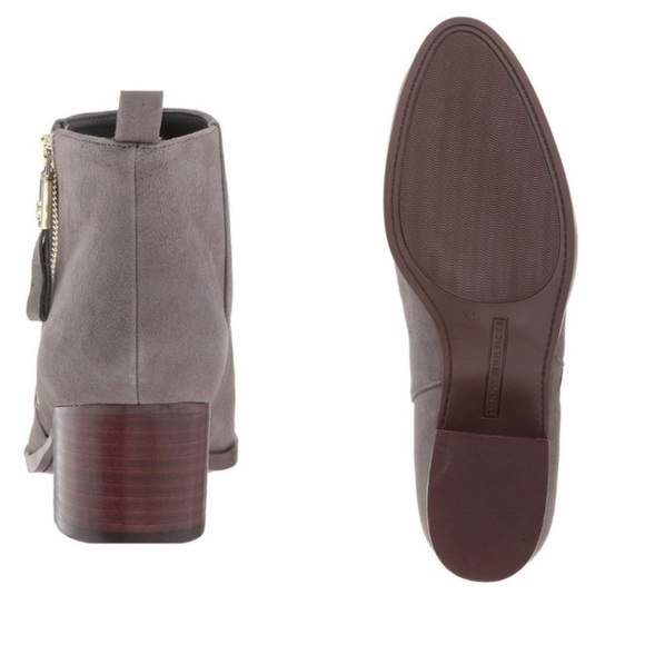 Grey suede tommy hilfiger booties - Picture 3 of 4